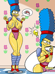 Marge Sexy Spinning