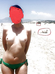 Turkish Beach Ustsuz Tanga Bikini Orospu Topless Thong