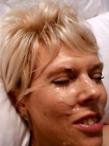 Cheating Wife Gets A Cum Facial
