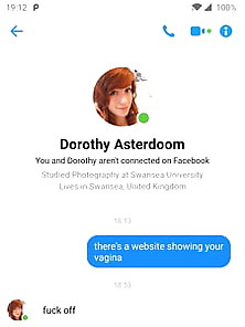 Dorothy Asterdoom Knows,  But She Didn't Want Me To Tell Her
