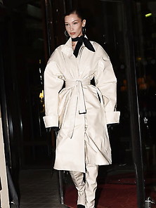 Bella Hadid Outside Of The Louis Vuitton Party