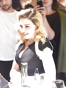 Madonna Promotes Her Mdna Skin Line At Barneys 9-26-17