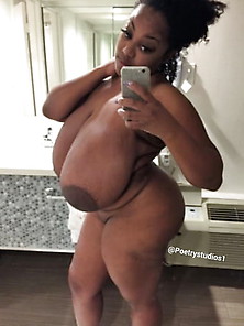Big Heavy Fat Black Tits