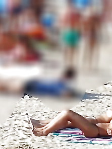 Spy Beach Tow Girls Boobs Romanian