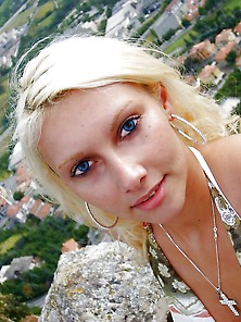 Blonde Swedish Amateur Teen With Blue Eyes