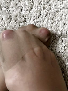 My Sweaty Smelly Feet After A Long Flight