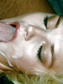 Young Blonde Photos With Cum In Her Mouth