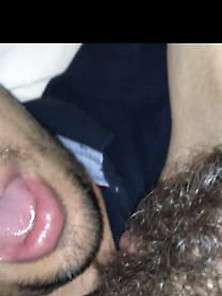 Her Hairy Pussy Tastes Too Good To Be True