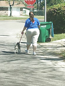 Seen This Bbw Mature Chick Walking Big Booty