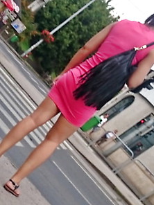 Hungarian Street Candid X Nice Legs Slut On Street