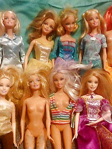 Some Of My Barbie Dolls