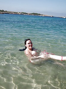 Czech Slut Topless Beach Spain