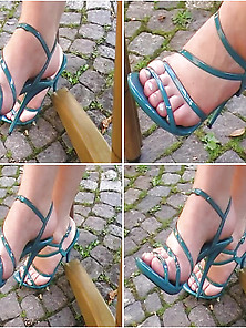 Sexy Sandals Dangling Clip On My Site