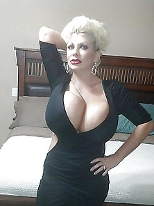 Claudia Marie Huge Fake Tits Blonde Milf