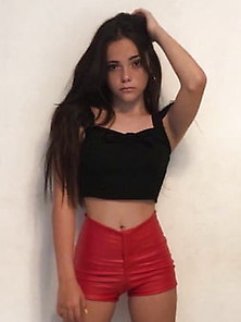 Tight Teen Chavs In Red