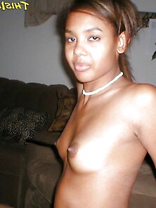 Highly Nice Ebony Teenager Poses,  Bj's And Screws