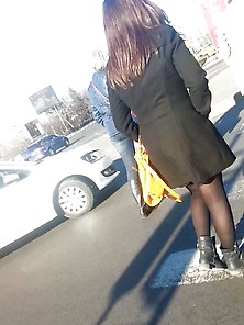Spy Women Pantyhose Romanian