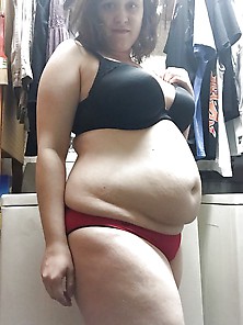 Bbw - Big,  Soft Bloated Fat Bellies