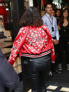 Selena Gomez In Leather Pants