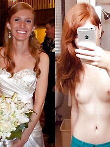 Brides 8 - Dressed Undressed Before After On Off