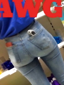 Candid Bubble Pawg Ass In Jeans
