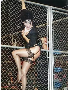 Wwf Sexbomb Sherry Martel In Sexy Nylons