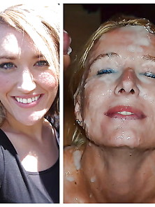 Before + After (Cum Covered Sluts) 12