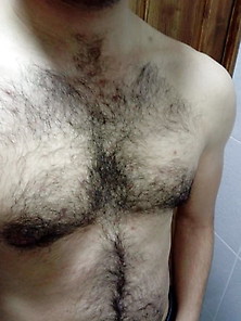 My Penis And Hairy Chest