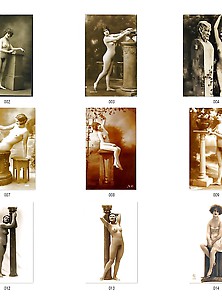 Vintage Lady's & Statues -Num-002