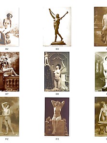 Vintage Lady's & Statues -Num-001