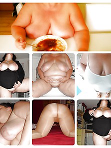 Fat Wife Collage