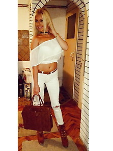 Serbian Beautiful Blonde Whore Girl Kristina Mladenovic