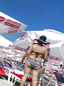 Spy Beach Slips Woman Romanian