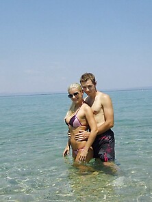 Real Amateur Couple At Vacation 45