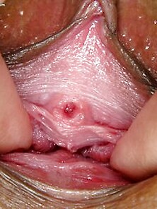 Close Up Young Shaved Masturbation