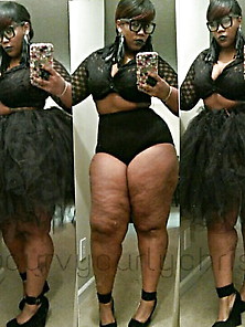 Beautiful Fat Black Woman (No Nude)