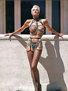 Brigitte Nielsen Nude Sunbathing On The Beach