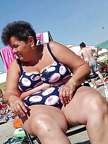 Spy Beach Mature Woman Romanian