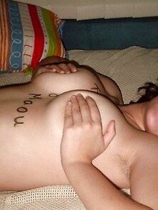 Heavy Chested Teen Squeezes Her Breasts