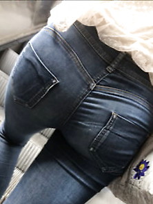 Sexy Teen Jean Ass