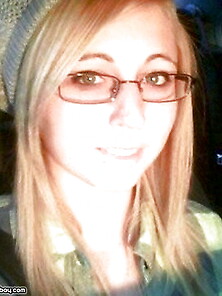 Cute Amateur Blonde Gf In Glasses