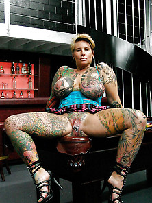 Filthy Inked Milf Whore Ginch