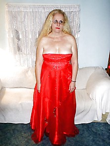Wife In Prom Gown
