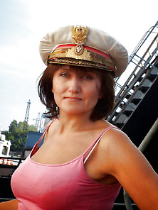 Elena Lansky,  My Mom As A Sailor