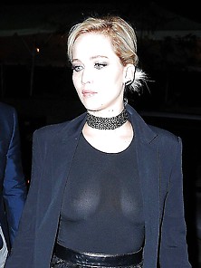 Jennifer Lawrence - See-Through - Tits