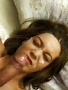 Adriana Lima', S Face Gets Covered In Cum After She Gets