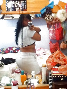 Sexy Curvy Latina With Beautiful Fat Ass