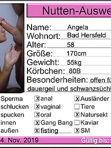 Angela,  Reife Fotze Aus Bad Hersfeld