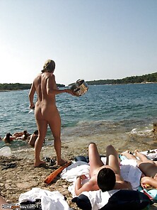 Nude Beach With Many Hot Girls