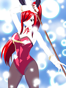 Erza Scarlet The Bunnygirl Hentai (Fairy Tail)